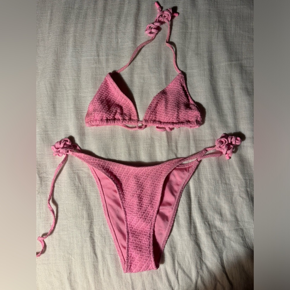 Pink Triangl Bikini XS